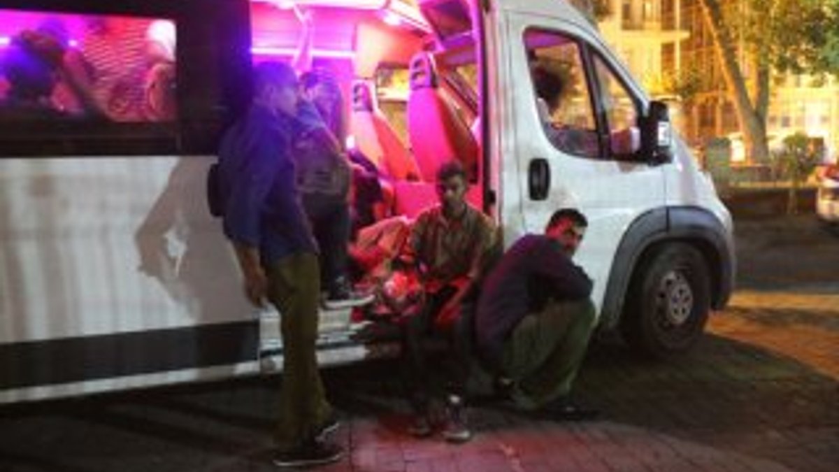 İzmir'de 76 mülteci yakalandı