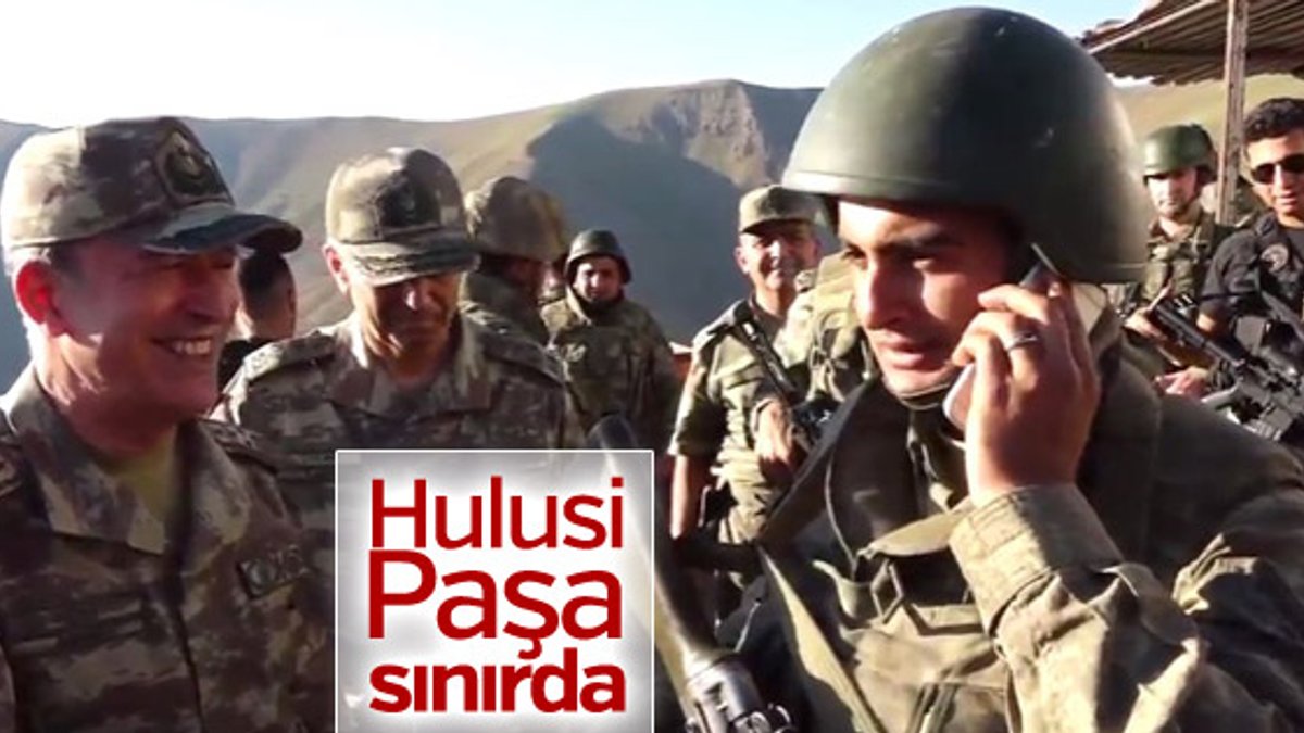 Genelkurmay Başkanı'ndan asker babasına sürpriz telefon