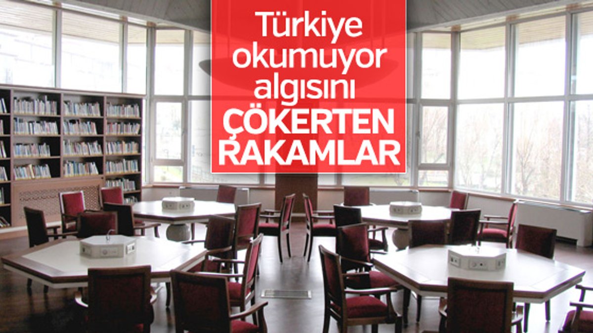 Türkiye'nin kütüphane istatistikleri arttı
