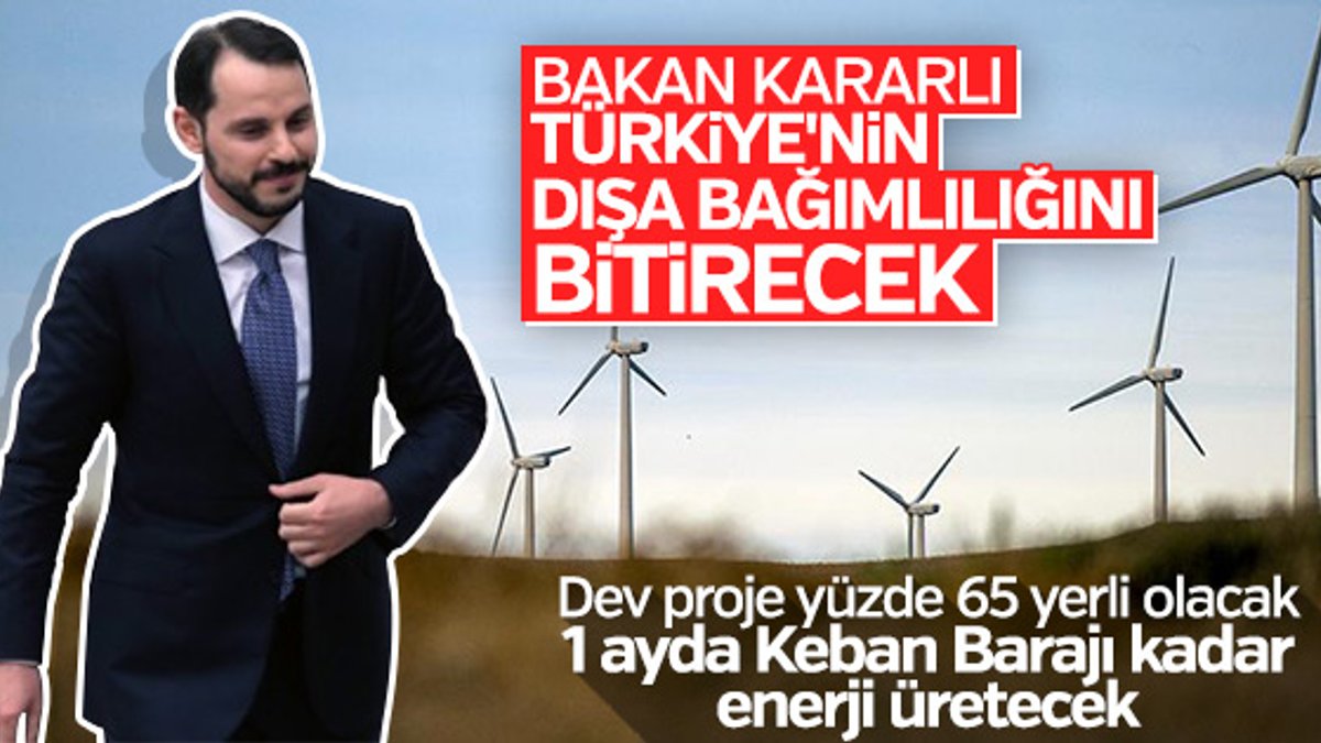 Rüzgar enerjisi ihalesi tüm Türkiye'ye kazandıracak