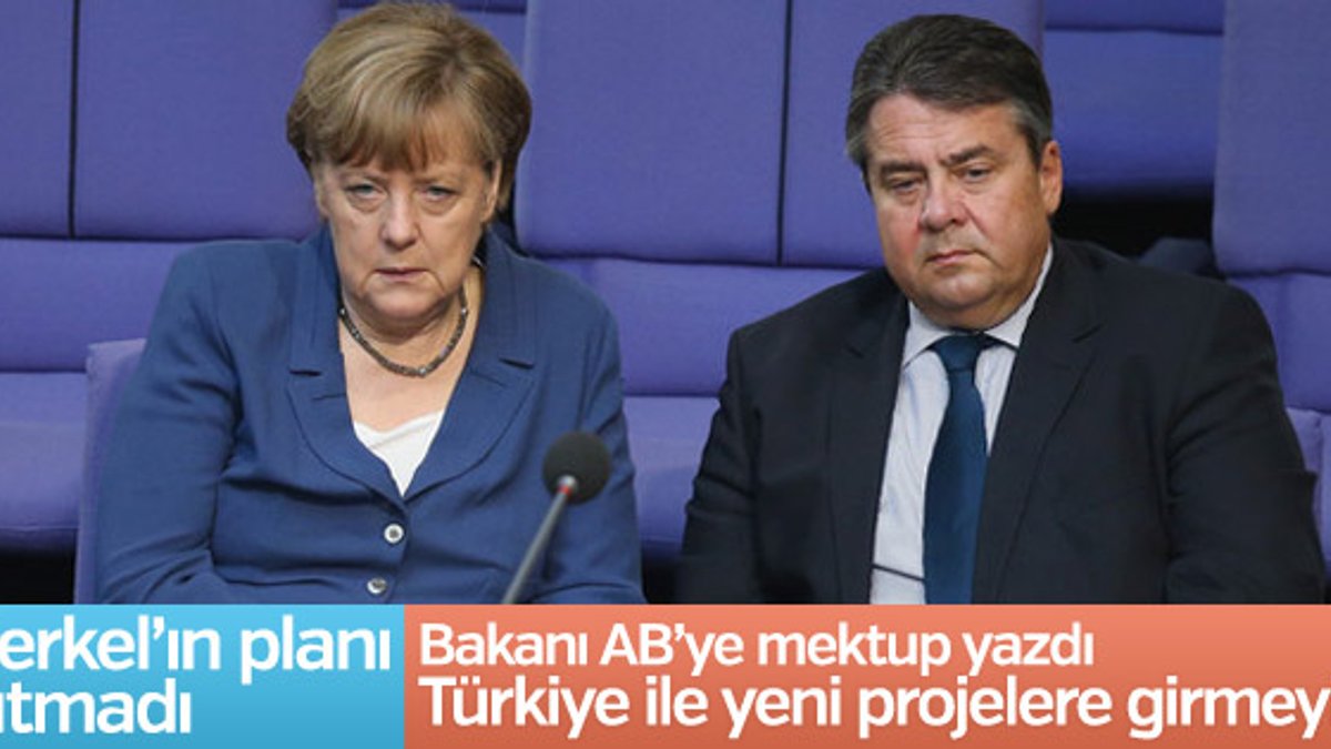 Alman bakan Gabriel'den AB'ye Türkiye mektubu