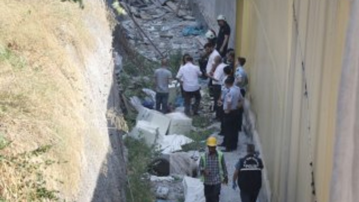 Marmaray inşaatında ceset bulundu