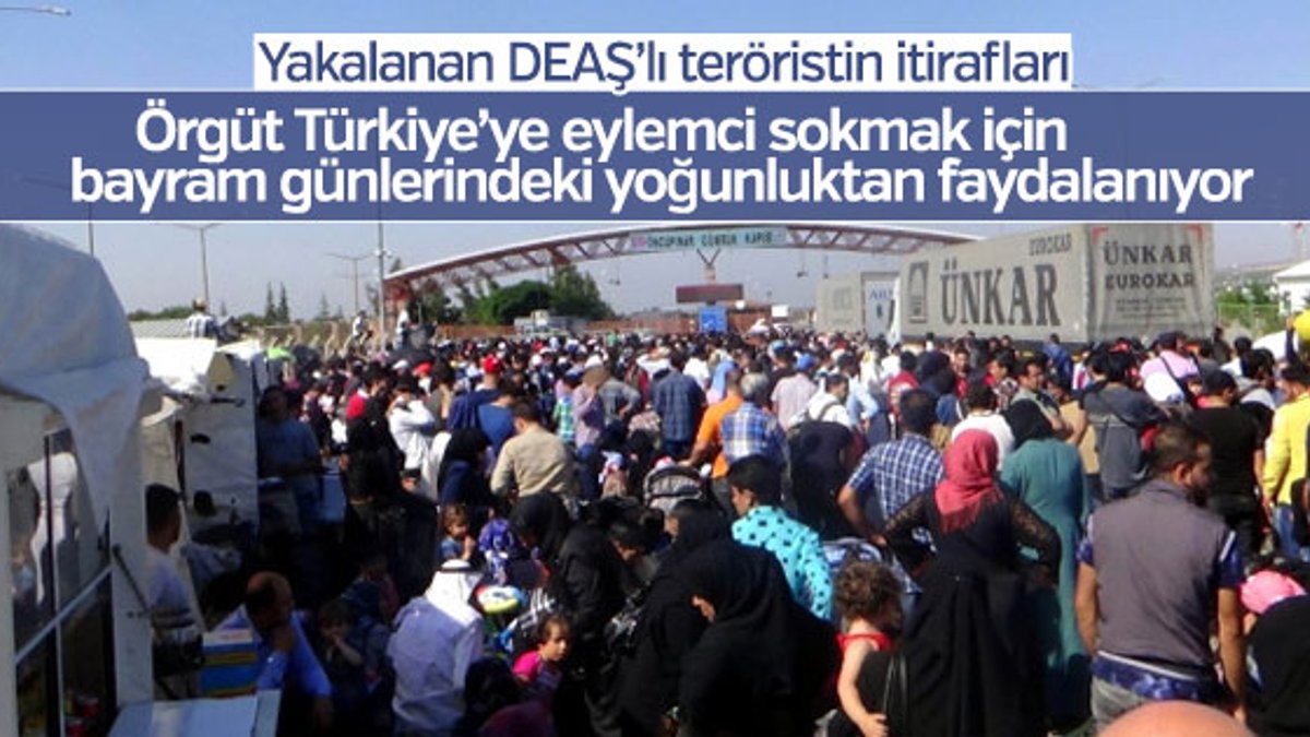 Tekirdağ'da yakalanan DEAŞ'lı teröristin itirafları