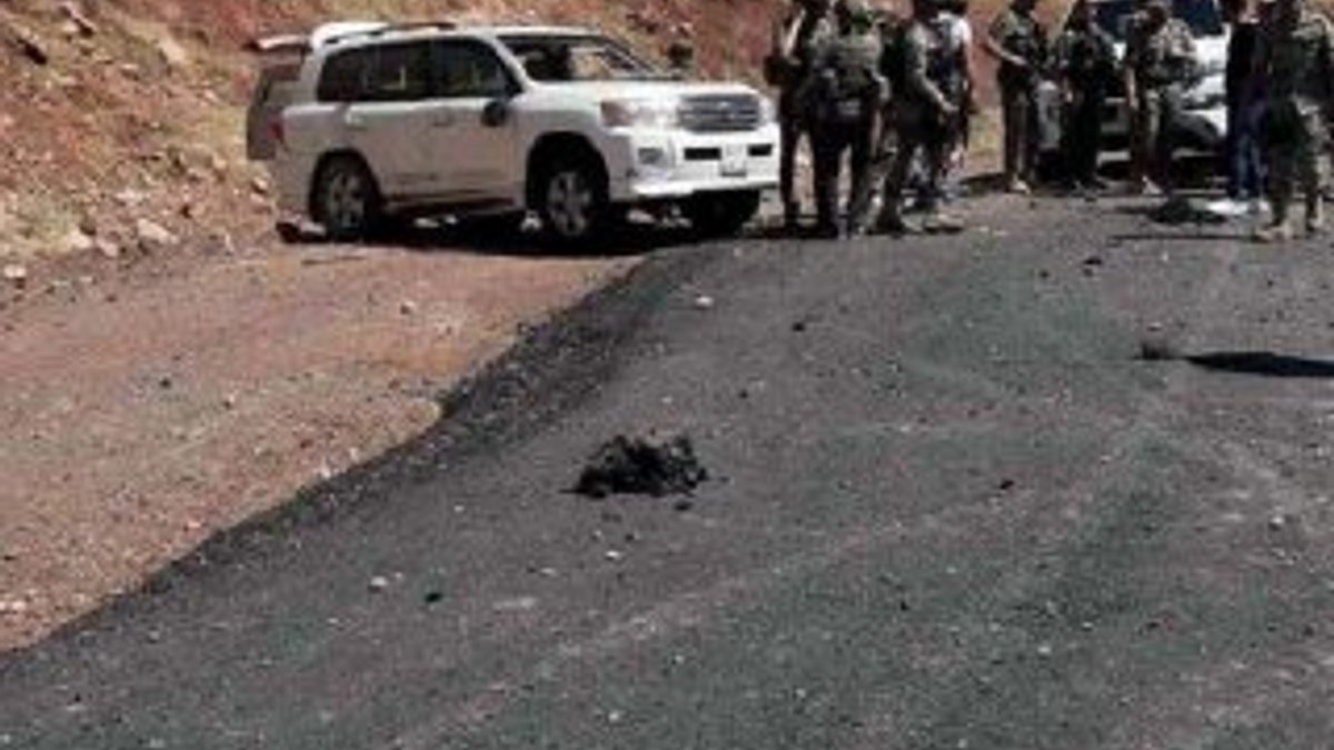 Irak'ta Türk askerinin geçişi sırasında patlama: 2 yaralı