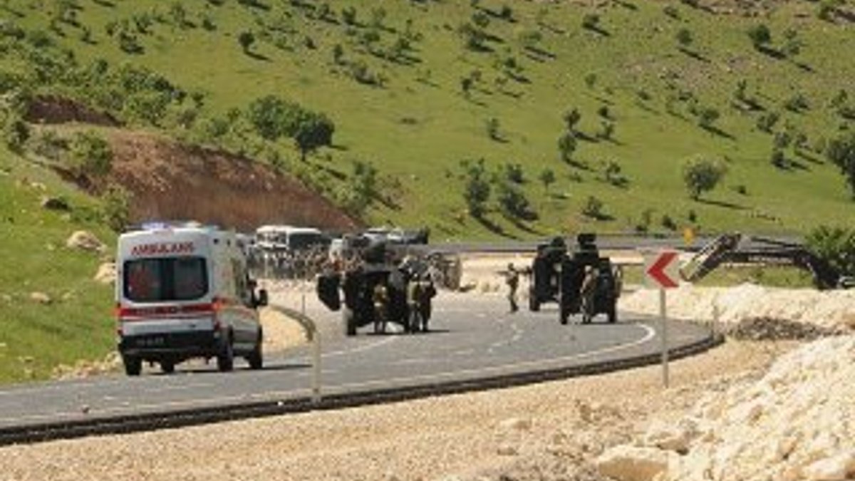 Mardin'de terör saldırısı: 1 asker yaralı