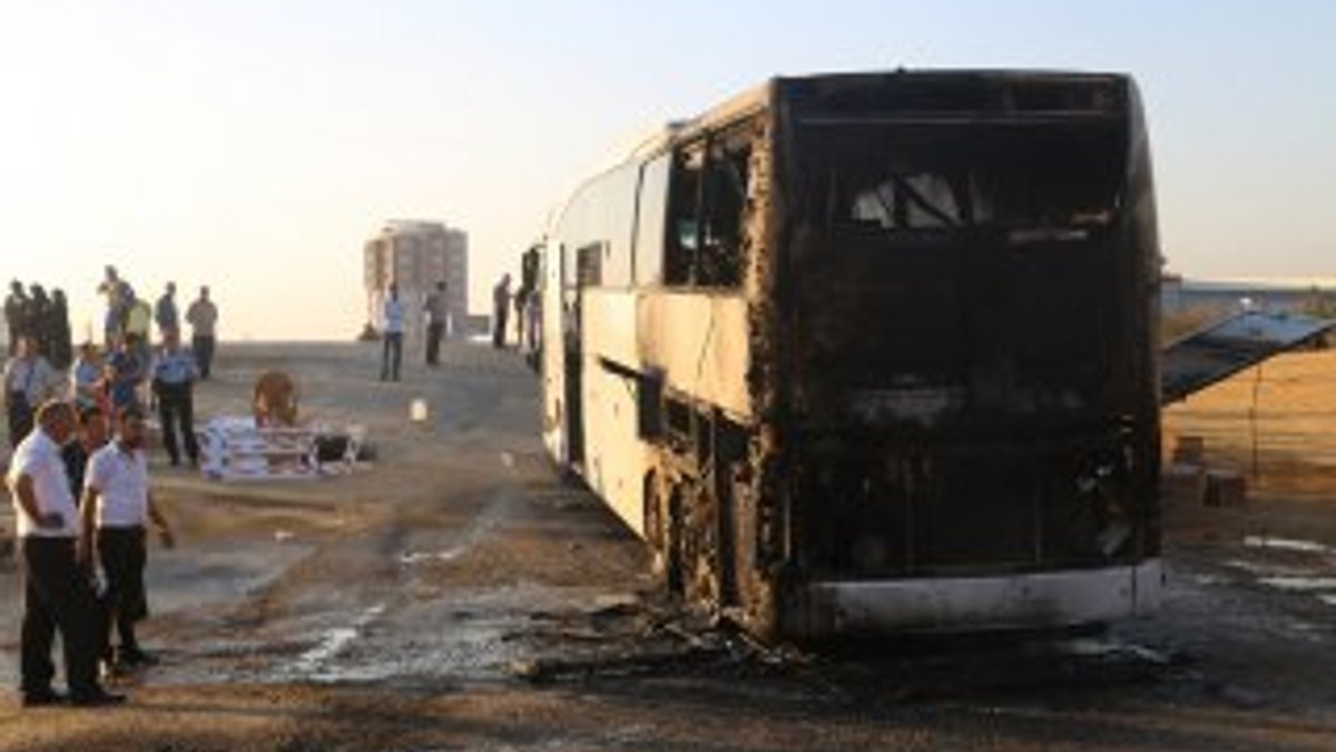 Kastamonu'da yolcu otobüsünde yangın