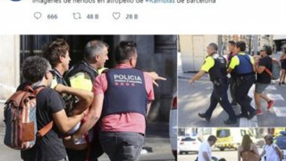 İspanya'daki terör saldırısına yayın yasağı