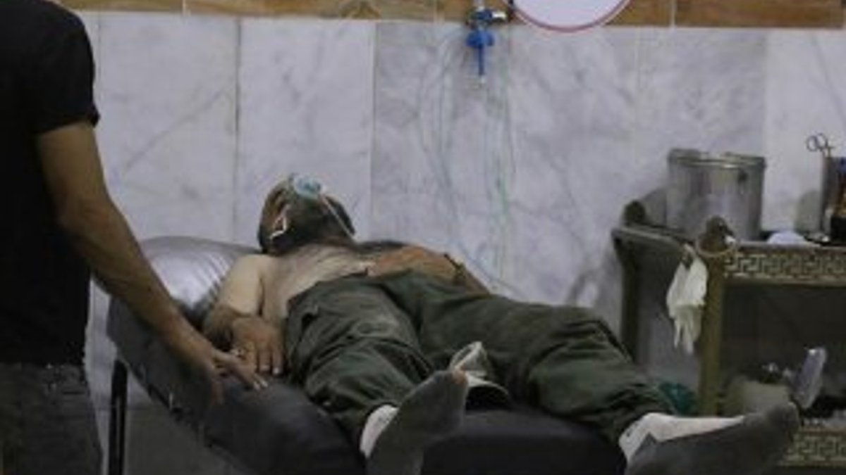 Şam'da çatışmasızlık bölgesine gazlı saldırı iddiası
