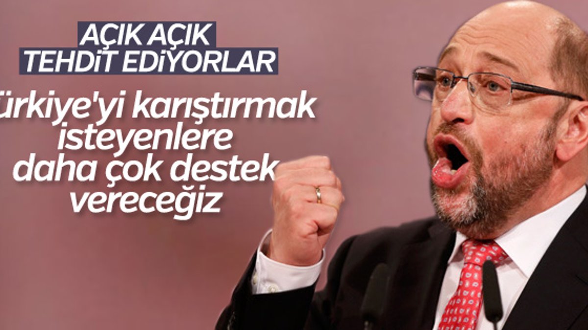 Martin Schulz'tan Türkiye açıklaması