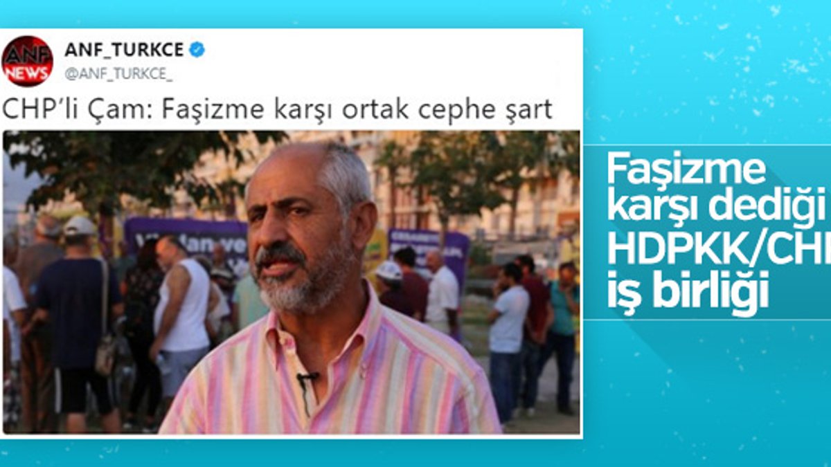 CHP'li vekil PKK medyasına konuştu