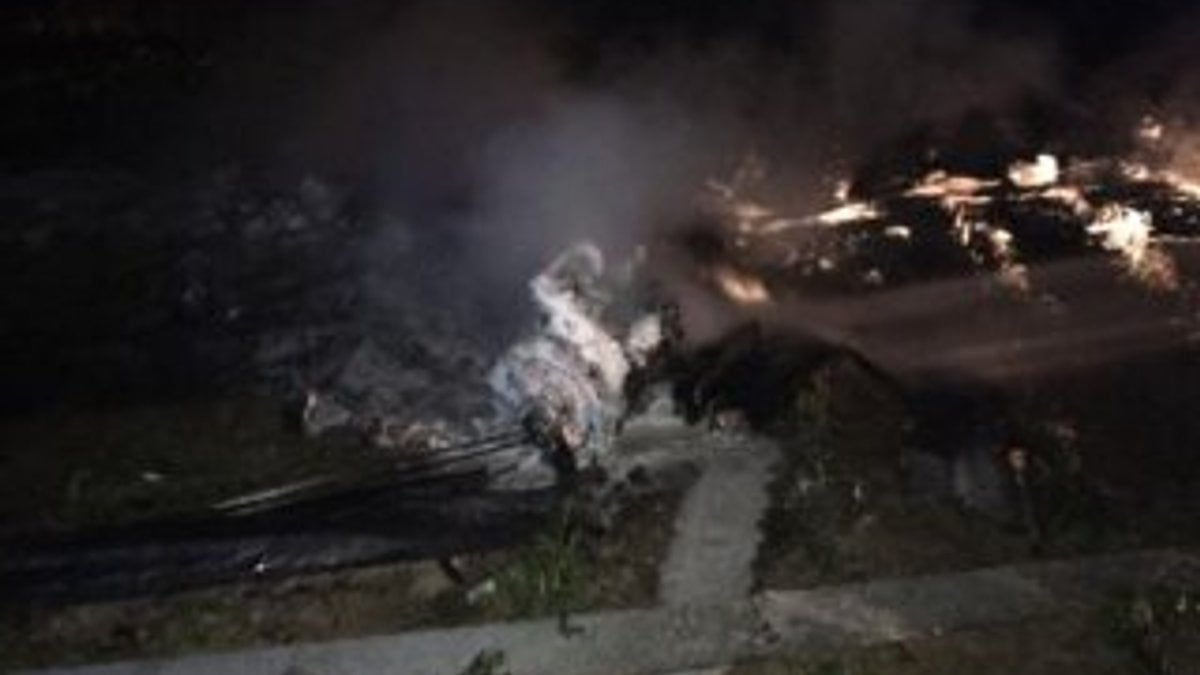 Adana'da düşen ABD İHA'sı bomba yüklüymüş
