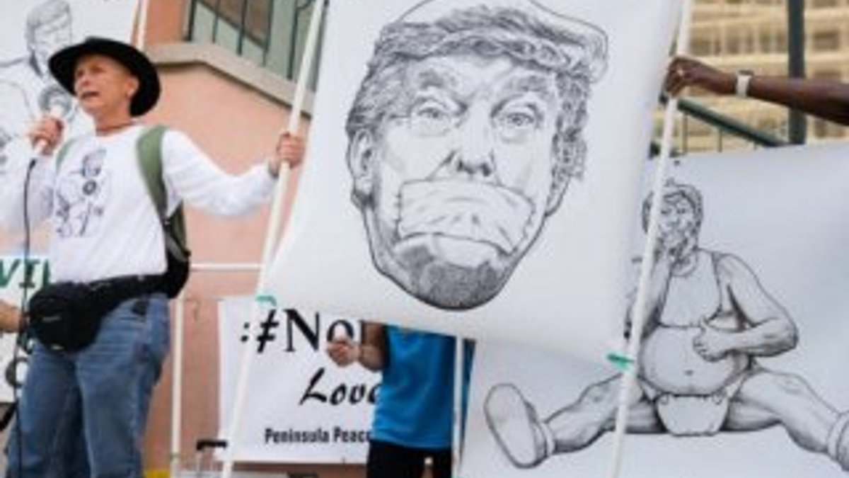 Silikon Vadisi'nde Trump ve ırkçılık karşıtı protesto