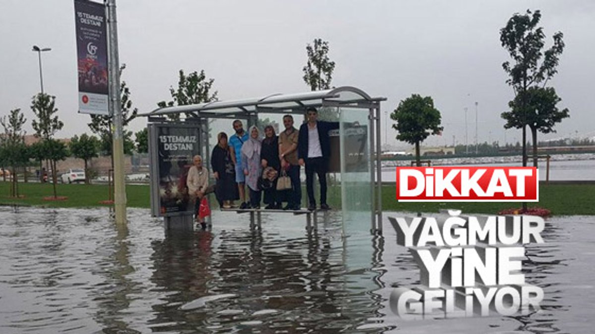 İstanbul'da şiddetli yağmur bekleniyor