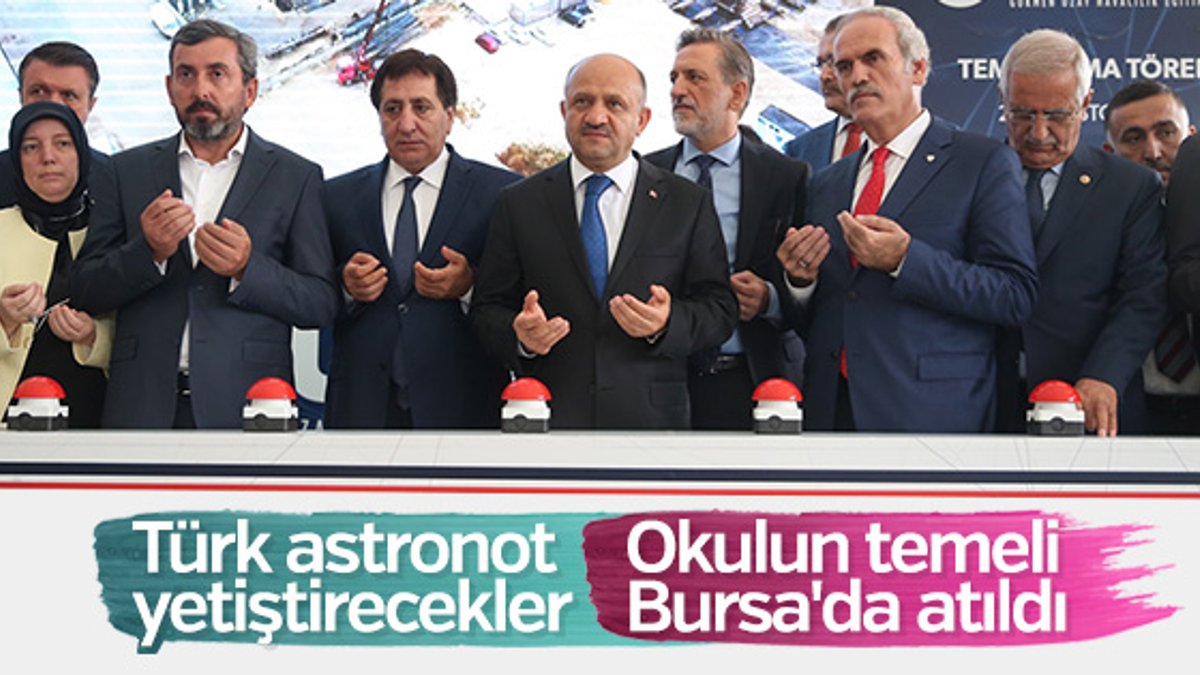 Türkiye'nin ilk astronot okulu Bursa'da
