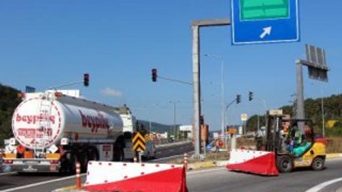 Bolu Dağı Tüneli'nin İstanbul yönü açıldı
