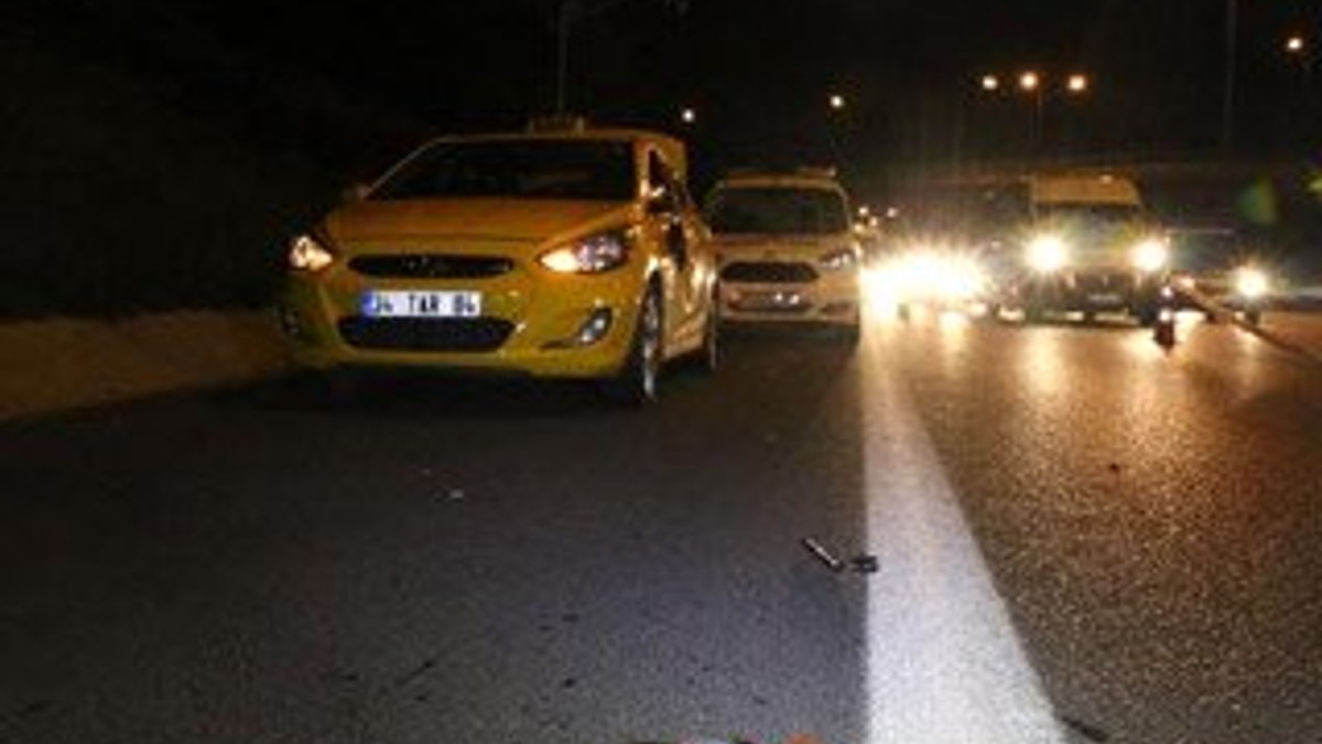 Taksi şöförü lastik değiştirirken feci şekilde öldü