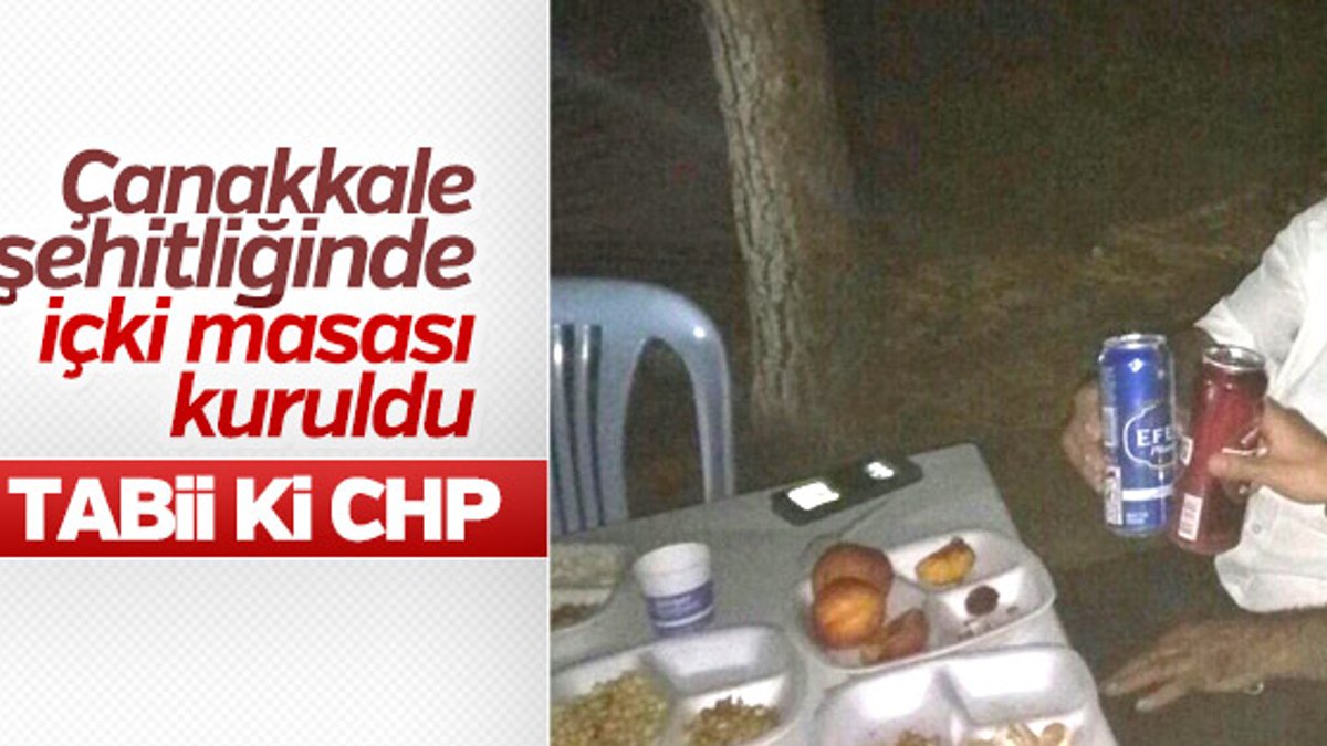 CHP'liler Adalet Kurultayı'nda içki içti