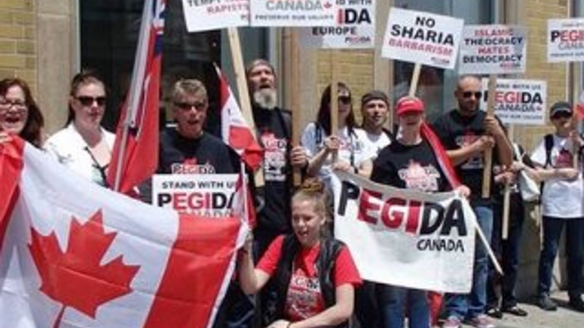 PEGİDA’dan Kanada’da İslam karşıtı gösteri