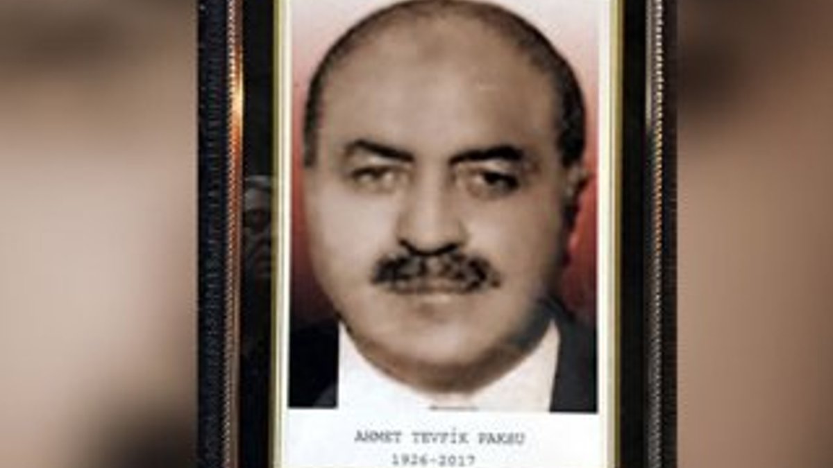 Eski Bakan Ahmet Tevfik Paksu vefat etti