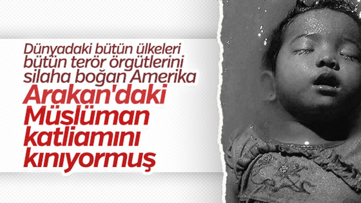 ABD Arakan'daki Müslüman katliamını kınadı