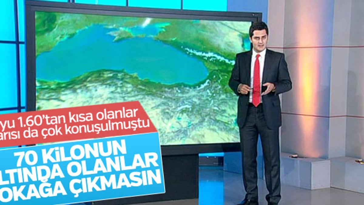 İstanbul'da fırtına: 70 kilonun altındakiler dikkat