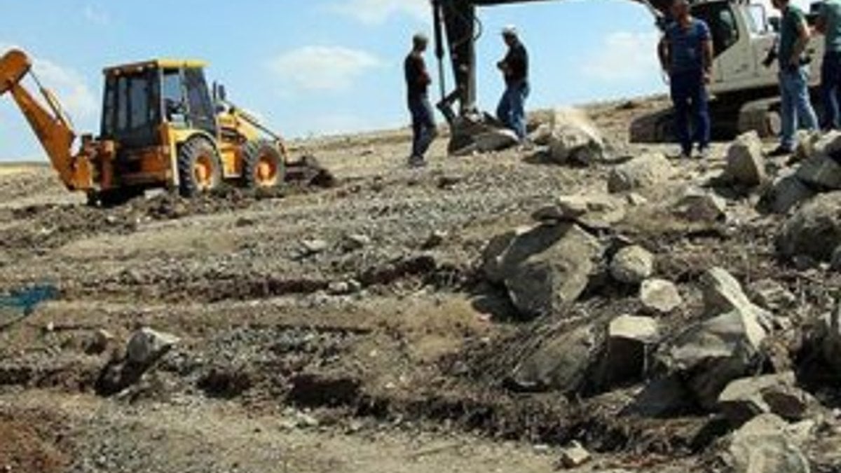 Sivas'ta binlerce balık iş makineleriyle gömüldü