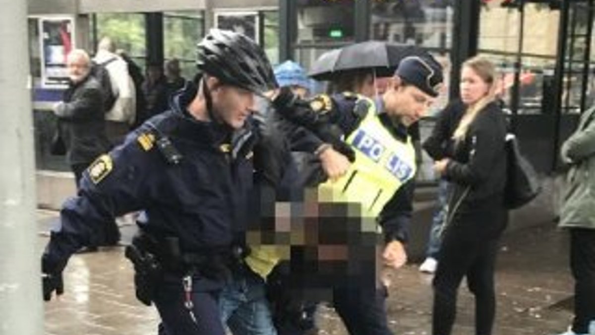 Stockholm'de bıçaklı saldırı