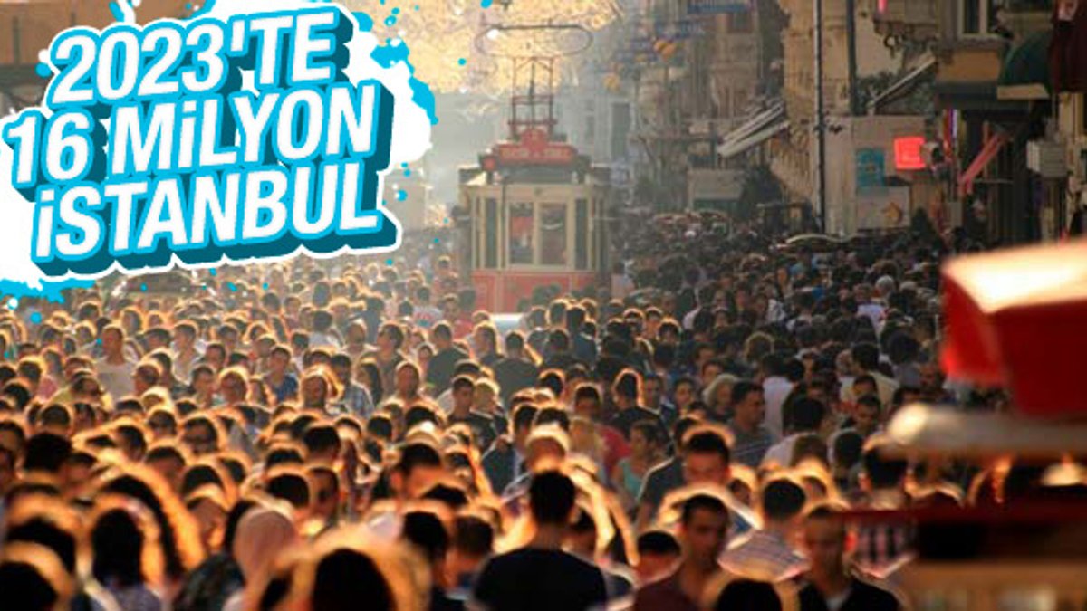 İstanbul nüfusu 5 yılda 1 milyon arttı