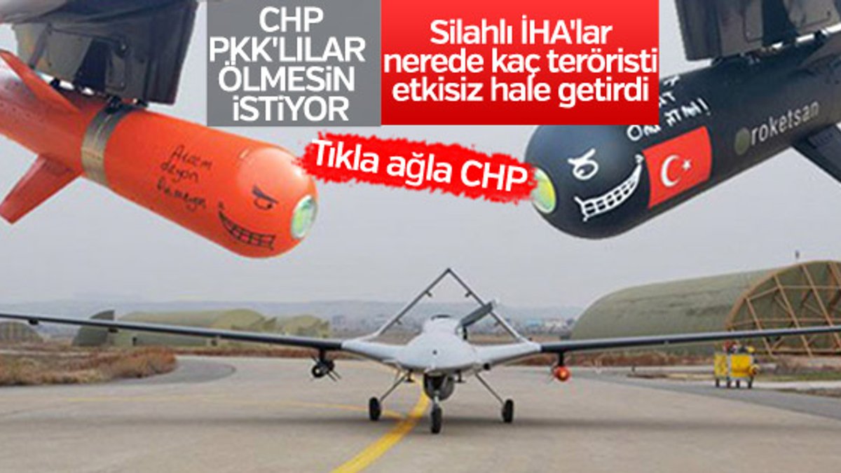 SİHA'lar PKK'ya geçit vermiyor