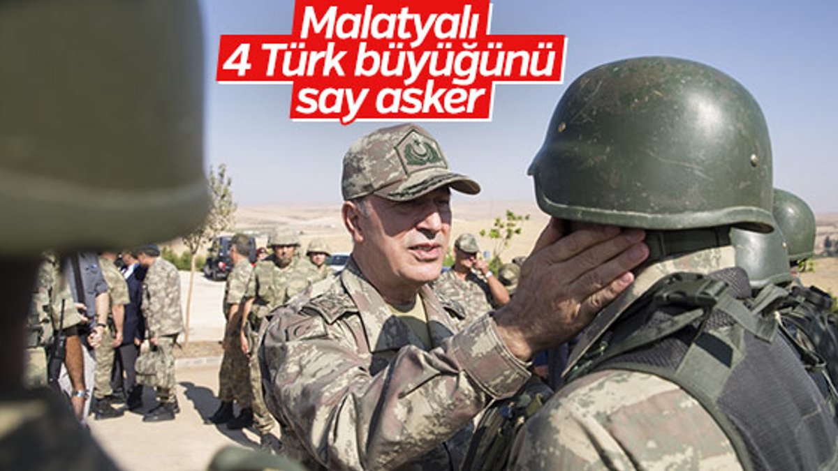 Akar'dan askere 'Malatya'daki en büyük Türk kim' sorusu