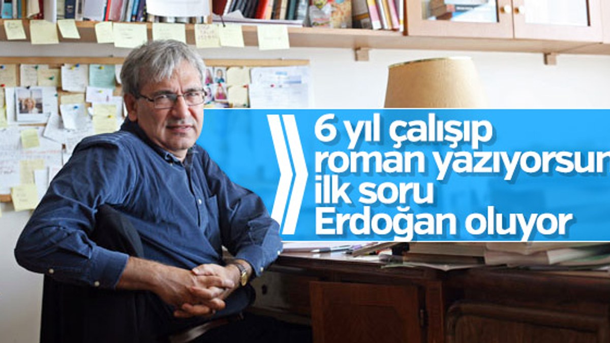 Orhan Pamuk, Erdoğan sorusundan dert yandı