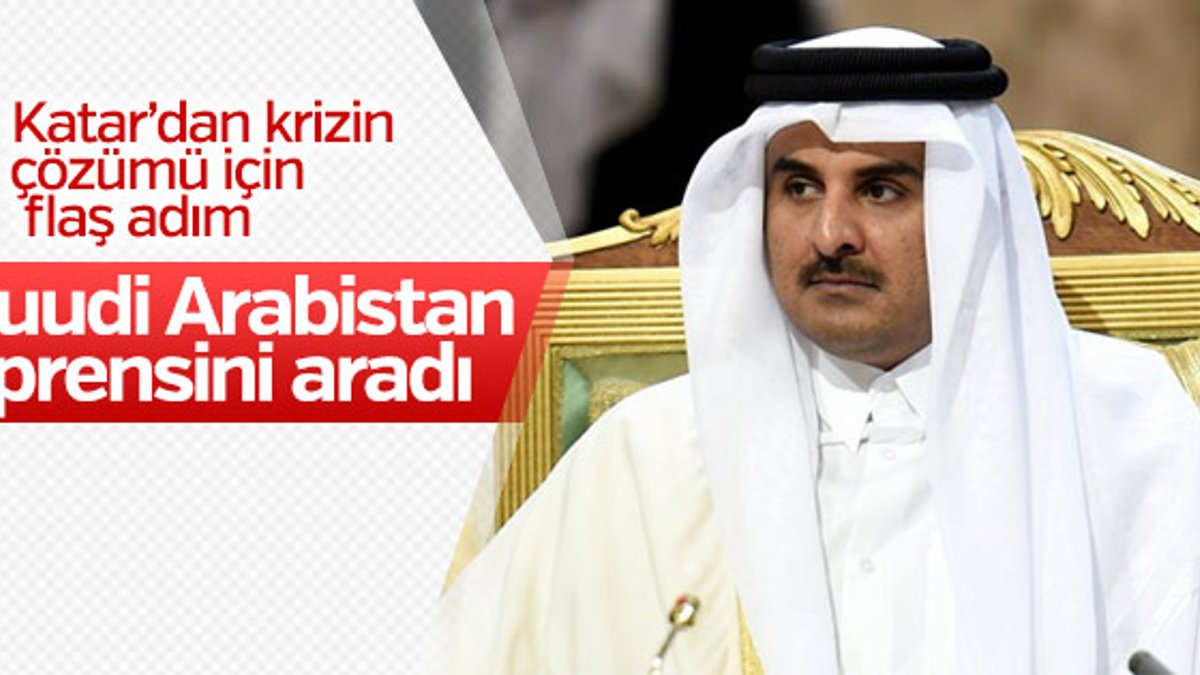 Katar'dan Suudi Arabistan'a diyalog talebi
