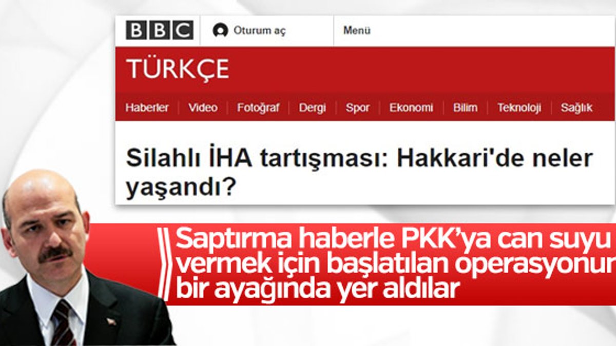 Süleyman Soylu'dan BBC'ye tepki