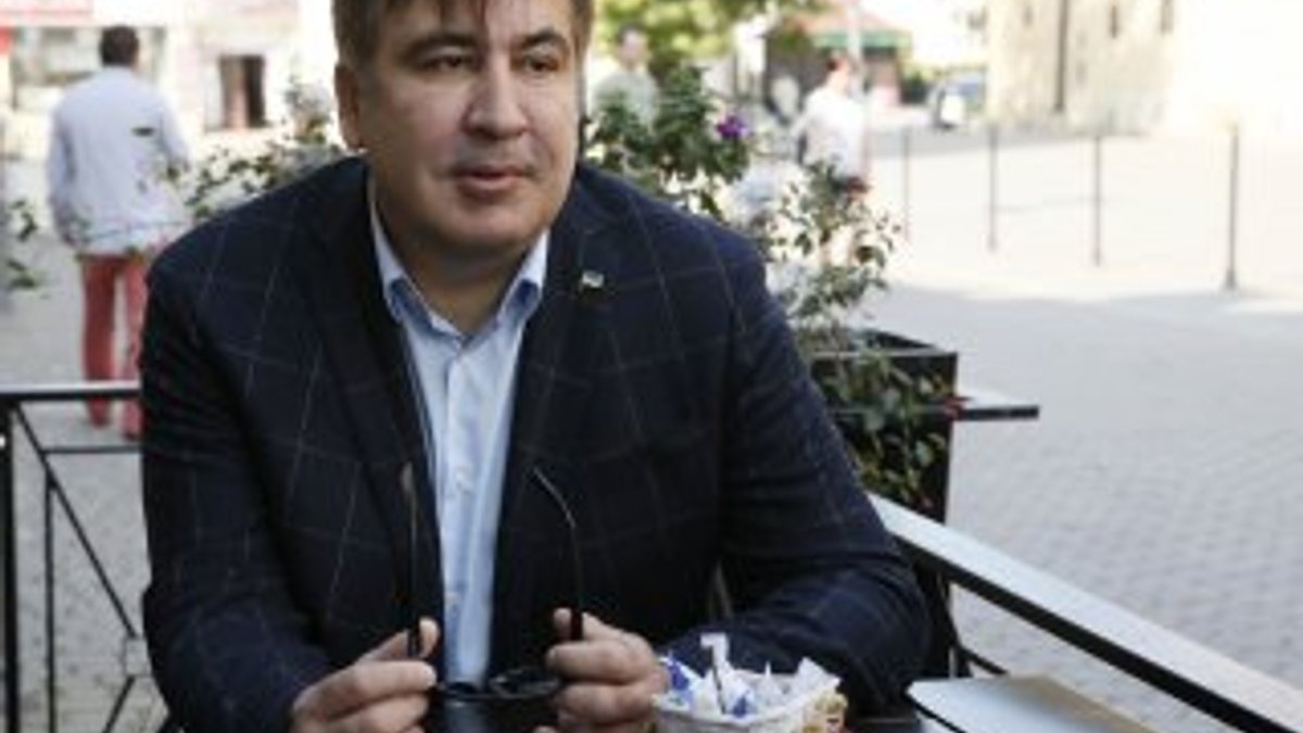 Mihail Saakaşvili Ukrayna'ya girdi