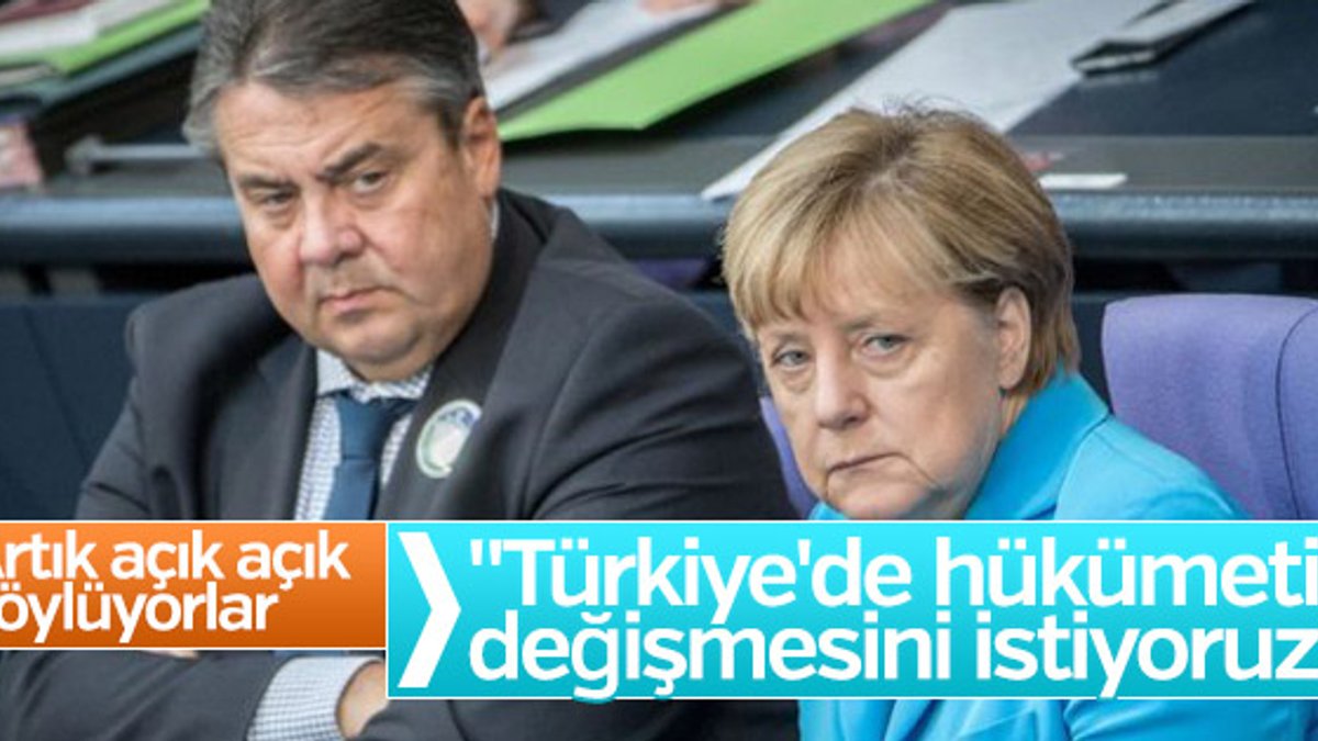 Alman bakan Gabriel'den küstah Türkiye açıklaması