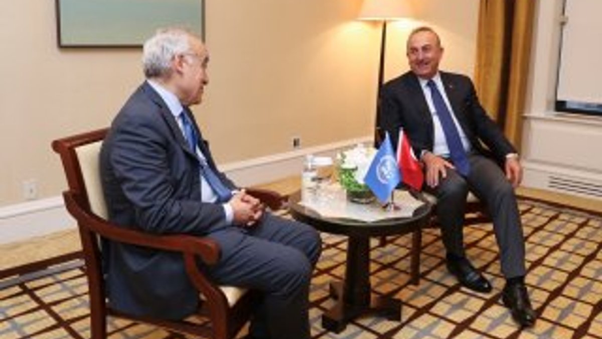 Bakan Çavuşoğlu, BM Libya temsilcisiyle görüştü