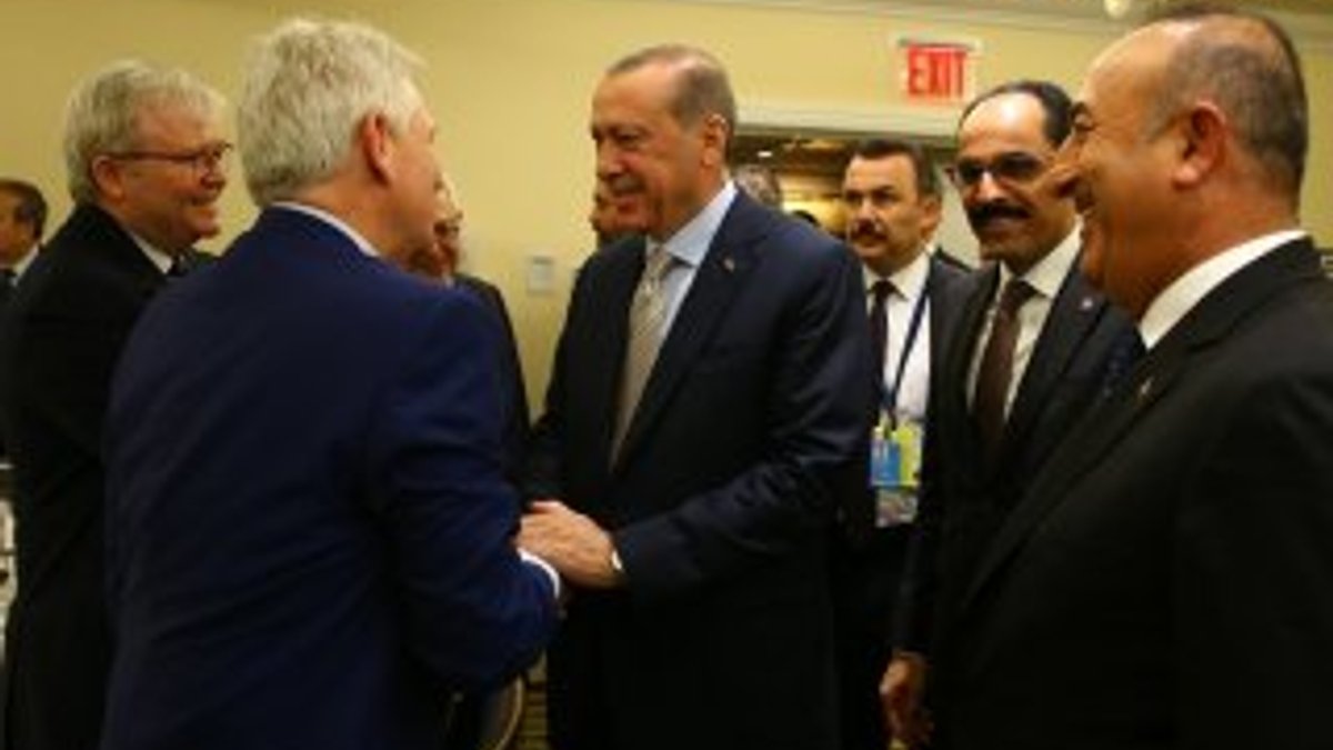 Cumhurbaşkanı Erdoğan'ın New York temasları