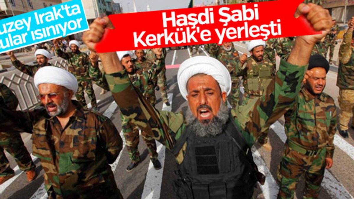 Haşdi Şabi'den Kerkük'e askeri sevkiyat