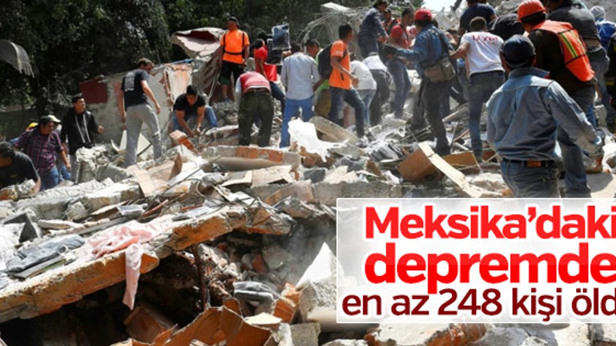 Meksika'da depremde ağır bilanço