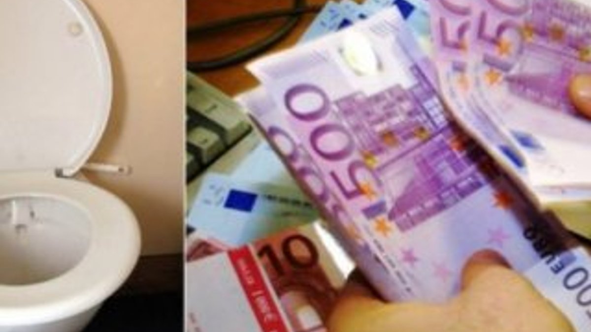 İsviçre tuvaletlerinden 500 euroluk banknotlar çıktı