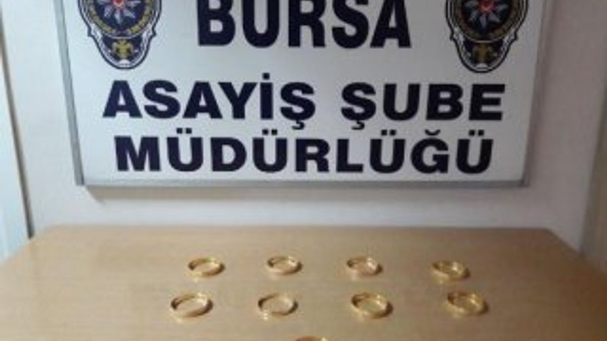 Bursa'da sahte bilezikle dolandırıcılığa 4 gözaltı