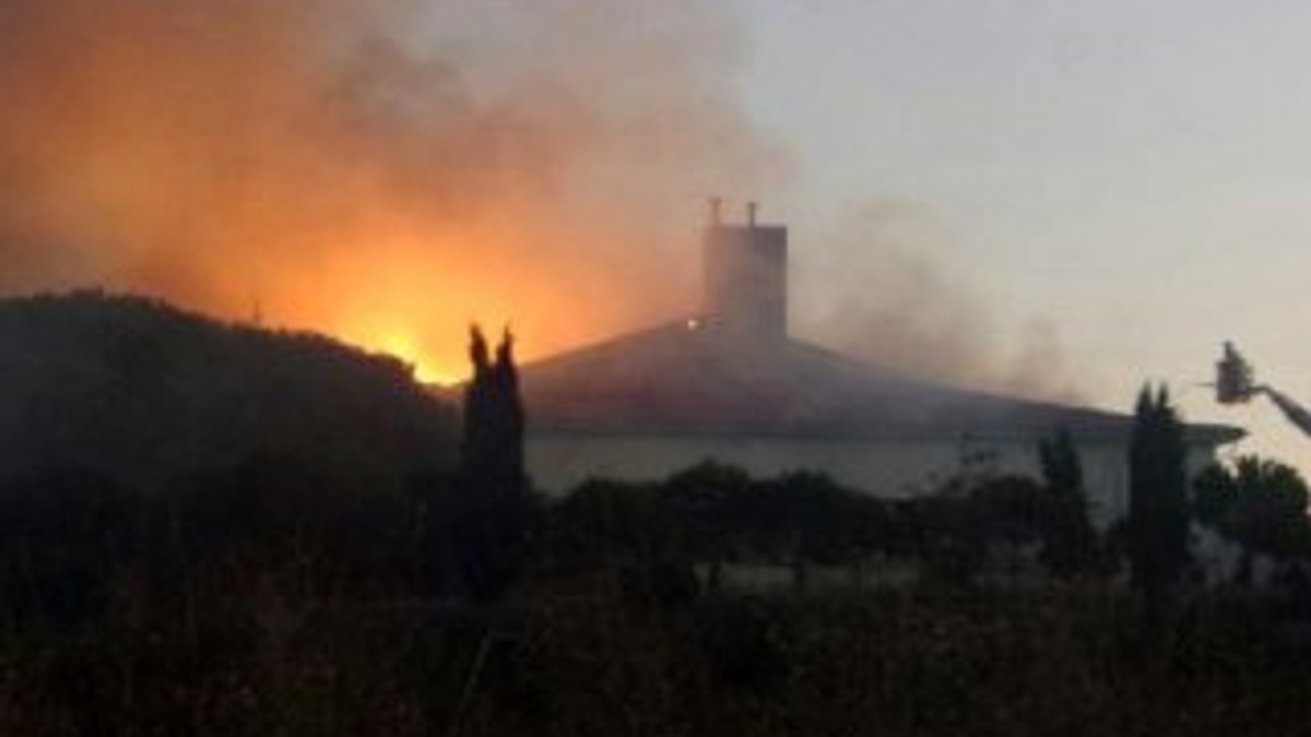 Çanakkale Açık Cezaevi'ndeki yangın panik yarattı