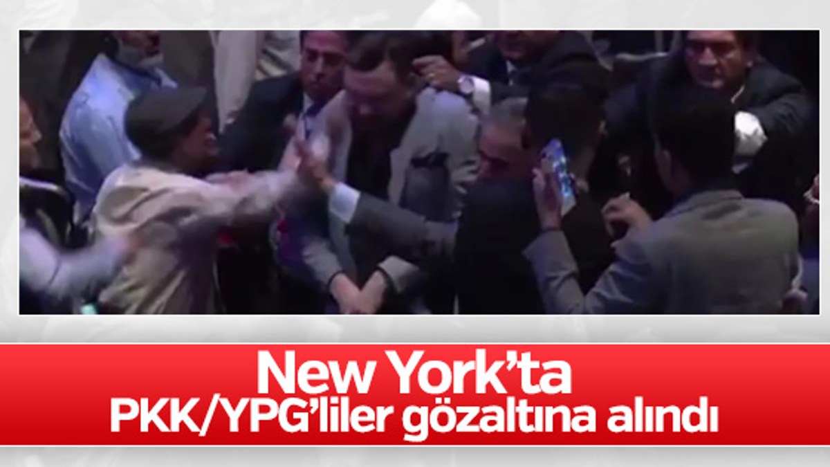New York'ta provokasyoncu 4 PKK/YPG'li gözaltına alındı