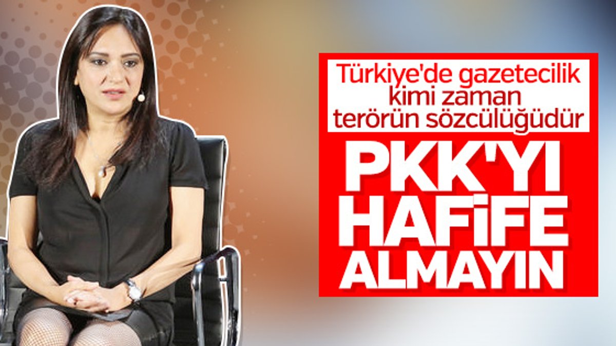 Amberin Zaman terör örgütü PKK'yı övdü