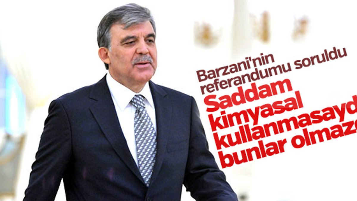 Abdullah Gül'den Irak ve Suriye yorumu