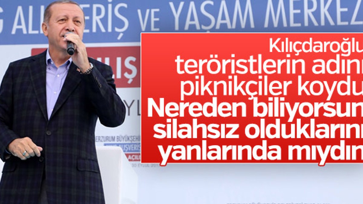 Erdoğan'dan Kılıçdaroğlu'na SİHA tepkisi