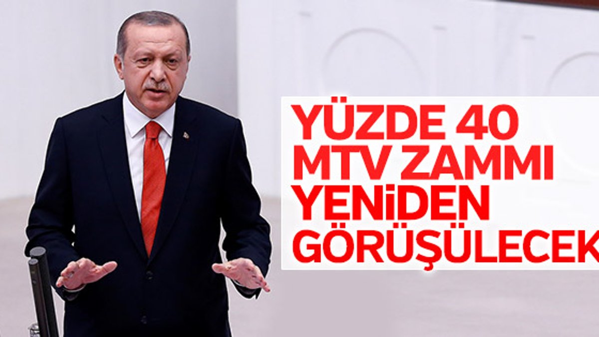 Erdoğan'dan MTV açıklaması