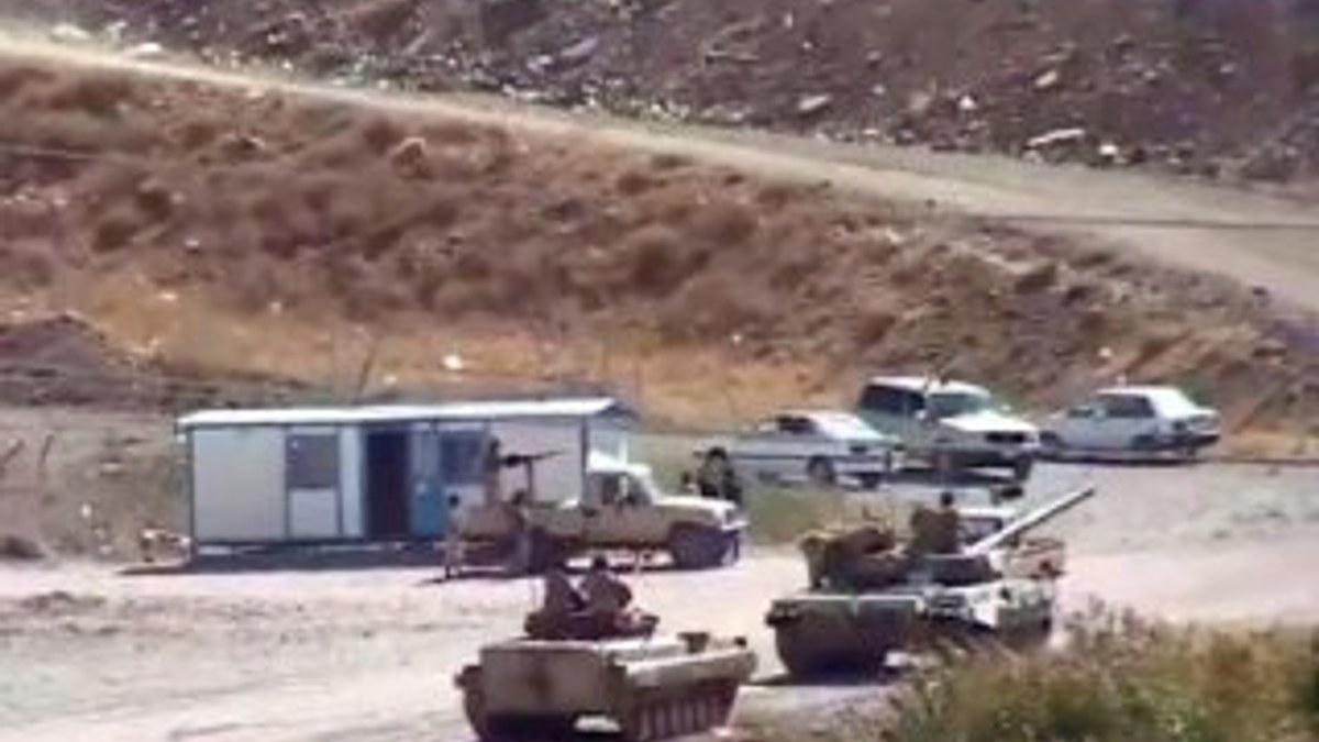 İran IKBY sınırına tank yerleştirdi
