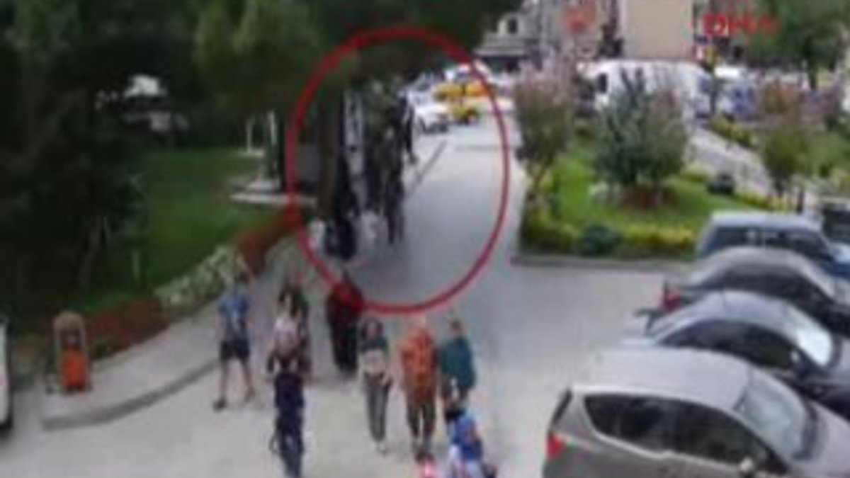 Taksim'de 5 kapkaççı kaza yapınca yakalandı