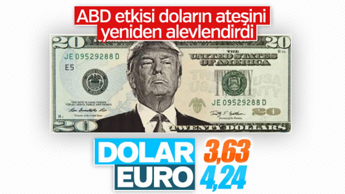 Dolar ve euro yükseldi